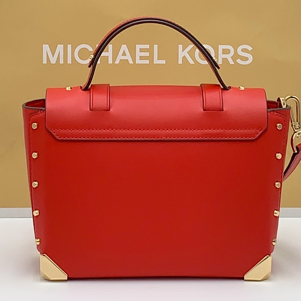 NWT MICHAEL KORS MANHATTAN MEDIUM TOP HANDLE SCHOOL SAT… - Picture 5 of 15